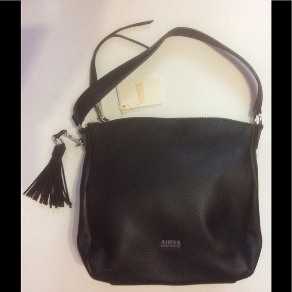 Aimee Kestenberg Handbags - NWT Beautiful buttery soft black leather bag